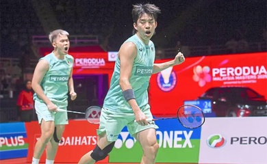 Cặp đôi nam cầu lông Man-Tee đối mặt với những đối thủ đáng gờm trong lần đầu tiên tham dự Chung kết World Tour