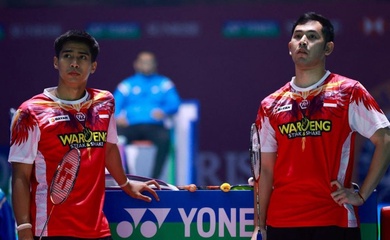Đôi nam chủ nhà Sabar-Reza tập trung vào giải cầu lông Indonesia Masters 2026