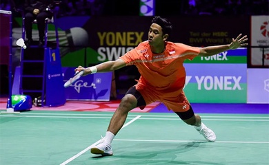 Chung kết đơn nam cầu lông Swiss Open: Alwi Farhan hụt hơi trước Yushi Tanaka và bài toán hồi phục sau giải Super 1000