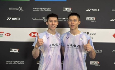 Chung kết cầu lông Swiss Open: Cú hích từ cặp song sinh họ Lee và bài toán "điểm rơi phong độ" của các tay vợt châu Á