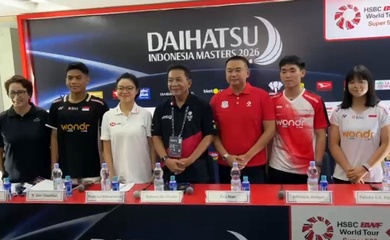 Mô hình "Mở": Chiến lược tối ưu hóa giá trị thương mại tại giải cầu lông Indonesia Masters 2026