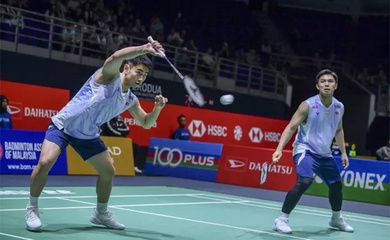 Goh Sze Fei - Nur Izzuddin giành vé vào vòng 2 giải cầu lông Malaysia Masters 2026 sau chiến thắng 30 phút