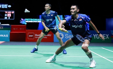 Giải cầu lông Indonesia Masters 2026: Hạt giống số 2 Fajar/Fikri khởi đầu tốt cho trọng trách giành chức vô địch