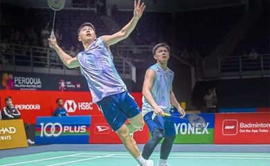 Cầu lông Malaysia Masters 2026: Chủ nhà bảo đảm sớm 2 suất vào vòng tứ kết đôi nam