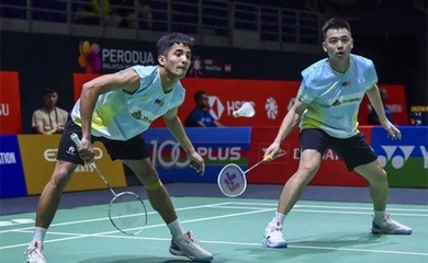 Cú sốc lớn tại vòng mở màn nội dung đôi nam cầu lông Malaysia Masters 2026