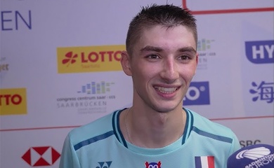 Christo Popov lập kỷ lục trong trận chung kết đơn nam cầu lông World Tour Finals 2025