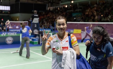 Nguyễn Thùy Linh loại biểu tượng của Cầu lông Ấn Độ ở giải Malaysia Masters 2025