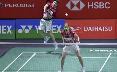 Vợ chồng Goh Soon Huat và Shevon Lai Jemie dừng bước tại vòng 2 giải cầu lông Malaysia Masters 2026