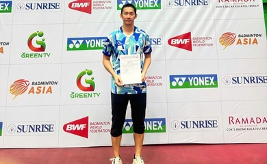 Cầu lông Bangladesh International Challenge 2025: Lão tướng Nguyễn Tiến Minh cùng dàn trẻ thâu tóm huy chương