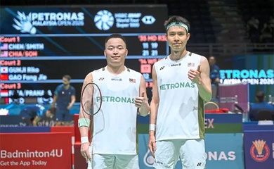 HLV cầu lông Rexy: Thất bại vòng đầu tiên của Aaron-Wooi Yik là do lỗi cá nhân, không phải do mệt mỏi