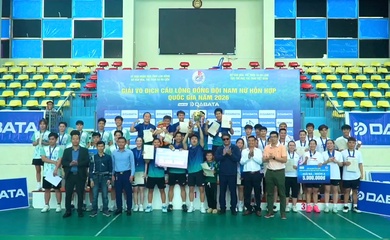 Kết thúc Giải vô địch Cầu lông đồng đội quốc gia 2026: TP.HCM và Hải Phòng khẳng định vị thế "ông lớn"