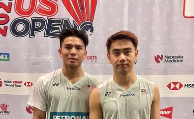 Sze Fei-Izzuddin trở lại tập luyện cùng BAM trước thềm giải đấu cầu lông trên sân nhà