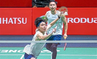 Thử thách bản lĩnh của đôi nam Arif - Roy King trước thềm giải cầu lông Singapore Open