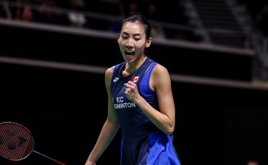 Giải cầu lông Singapore Open 2025: Michelle Li như được giải phóng nhờ bờ vai khỏe hơn