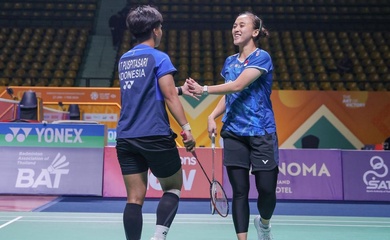 Giải cầu lông Thailand Masters 2026: Indonesia có 2 đại diện vào bán kết đôi nữ