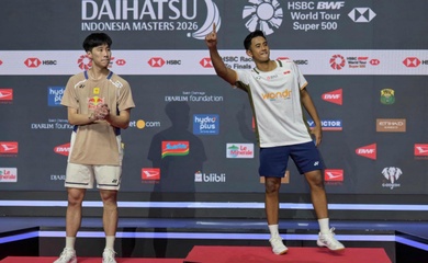 Cầu lông Thailand Masters 2026: Panitchaphon loại nhà đương kim vô địch, hướng tới phần thưởng gần 500 triệu đồng