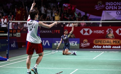 Cầu lông Trung Quốc áp đảo ở Indonesia Open 2024