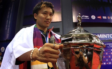 Cựu số 1 thế giới cầu lông Kento Momota với khúc ly biệt ở Thomas Cup