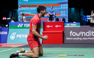 Giải cầu lông Malaysia Open 2025: Toma rút kinh nghiệm từ những sai lầm trong quá khứ để đánh bại Christie