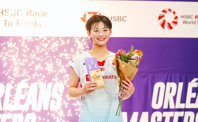 Hot girl mới của cầu lông Nhật Bản vô địch Orleans Masters 2024