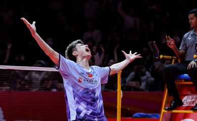 Shi Yuqi bỏ túi gần 4,5 tỷ đồng do vô địch giải cầu lông King’s Cup của Lin Dan