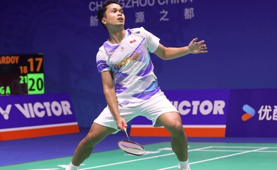 Anthony Ginting tin rằng chiến thắng ở vòng 16 Victor China Open 2024 do số 1 thế giới cầu lông Shi Yu Qi chấn thương