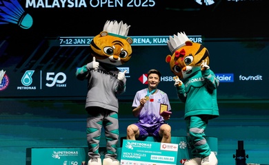 Thạch Vũ Kỳ trở thành “người gánh tạ vĩ đại” cho Cầu lông Trung Quốc ở Malaysia Open