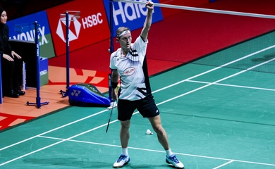 Số 1 cầu lông thế giới Viktor Axelsen lần đầu đấu chung kết trong năm 2024 ở Malaysia Masters