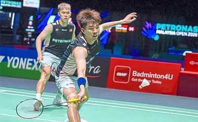 Cầu lông Malaysia Masters 2026: Đương kim vô địch Man Wei Chong/Tee Kai Wun chính thức rút lui