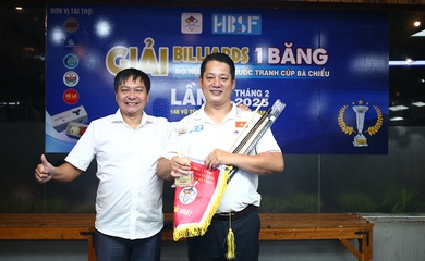 Đỗ Minh Đông vô địch giải Billiards Carom 1 băng mở rộng CLB Billiard Bà Chiểu 2025