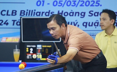 Khởi tranh vòng tuyển chọn 1 giải billiard carom 3 băng TP.HCM World Cup 2025