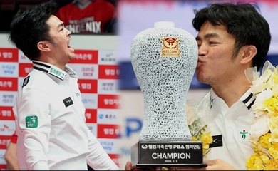 Bỏ túi 1,8 tỷ đồng: Nguyễn Quốc Nguyện ngược dòng ngoạn mục, lần đầu vô địch giải Billiards PBA Tour