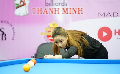 Siêu kinh điển tại tứ kết giải Billiards Carom 3 băng nữ HBSF năm 2024