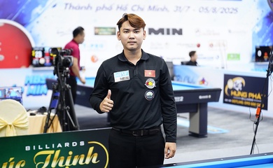 Giải Billiards HBSF Tour 2 Cúp MIN Table 2025: Lê Hoàng Kim ngược dòng ấn tượng