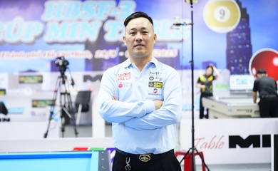 Trực tiếp billiard carom 3 băng Gwangju World Cup 2025 ngày 08/11: Đào Văn Ly đụng độ CHO Myung Woo