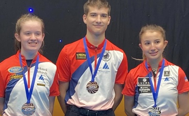 Billiards Trẻ Mỹ gặt hái 3 huy chương Thế giới – Savannah Easton tái lập thành tích Á quân