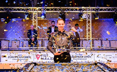 Giải Billiard Pool 9 bi European Open 2026: Quỹ thưởng tăng kỷ lục lên 5,9 tỷ đồng