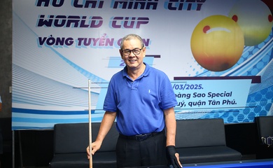 Xác định 8 cơ thủ billiards carom 3 băng Việt Nam đầu tiên dự TPHCM World Cup 2025 sau vòng tuyển 1 đầy hấp dẫn 