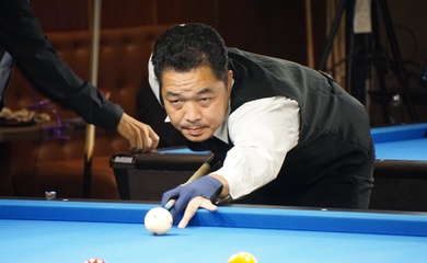 Phạm Quốc Thuận toàn thắng 2 trận ở vòng loại đầu tiên giải billiard carom 3 băng Sharm El Sheikh World Cup năm 2025