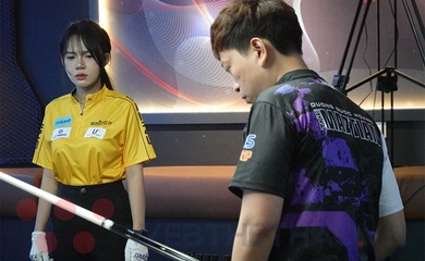 Dương Quốc Hoàng cùng những người bạn tiến vào giai đoạn nước rút của Giải billiards Universal Sniper 9 Ball 2025