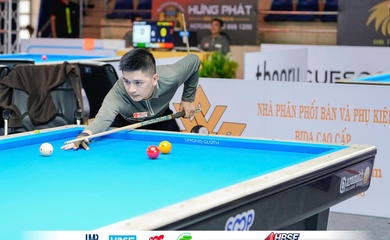 Giải billiard carom 3 băng HCMC World Cup 2026: 5 cơ thủ Việt Nam xuất sắc vượt qua vòng loại thứ 3