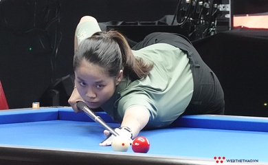 Phùng Kiện Tường dừng bước sốc ở carom 3 băng nữ toàn quốc