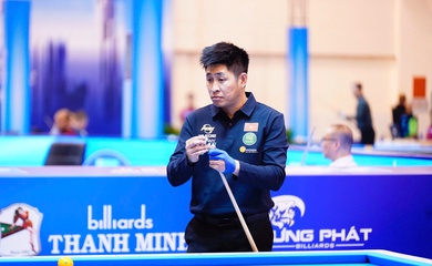 Nguyễn Đình Quốc tạo ấn tượng ở giải billiards Carom 3 băng TPHCM World Cup 2025