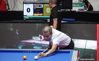 Màn hủy diệt đẳng cấp của Trần Quyết Chiến tại giải billiards vô địch các CLB quốc gia 2026