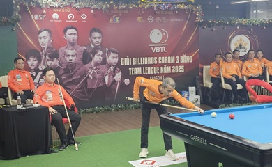 Khởi tranh giải Billiards Carom 3 băng Team League (VBTL) 2025: Trần Quyết Chiến thể hiện phong độ đỉnh cao