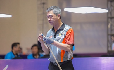 Đào Văn Ly giữ best game, Mã Minh Cẩm thắng Đoàn Minh Kiệt ở giải Billiards Carom 3 băng Quốc tế SCTV Cup 2025