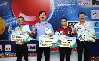 Đào Văn Ly vô địch Tour 2 giải billiards HBSF 2024 trong ngày đầy "sóng gió"