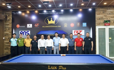 Dàn cao thủ tranh chức vô địch 100 triệu đồng tại giải Billiards Carom 3 băng – Cup Lux Pro lần thứ 1 năm 2024