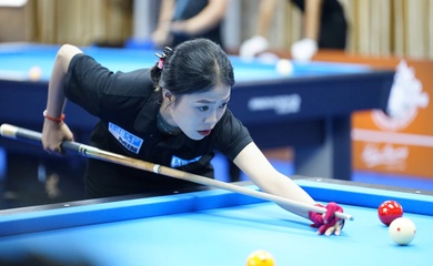 Giải billiard carom 3 băng nữ TPHCM mở rộng 2024: Cơ thủ 20 tuổi gây chú ý trong ngày của những series