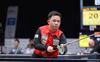 Bao Phương Vinh "giải hạn" ở giải billiards Seoul World Cup 2024